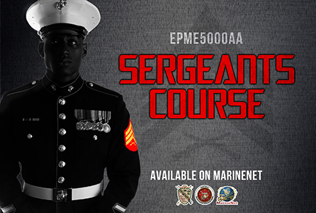 Cdet Sergeants Course Distance Education Program