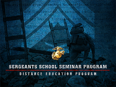 Cdet Sergeants School Seminar Program